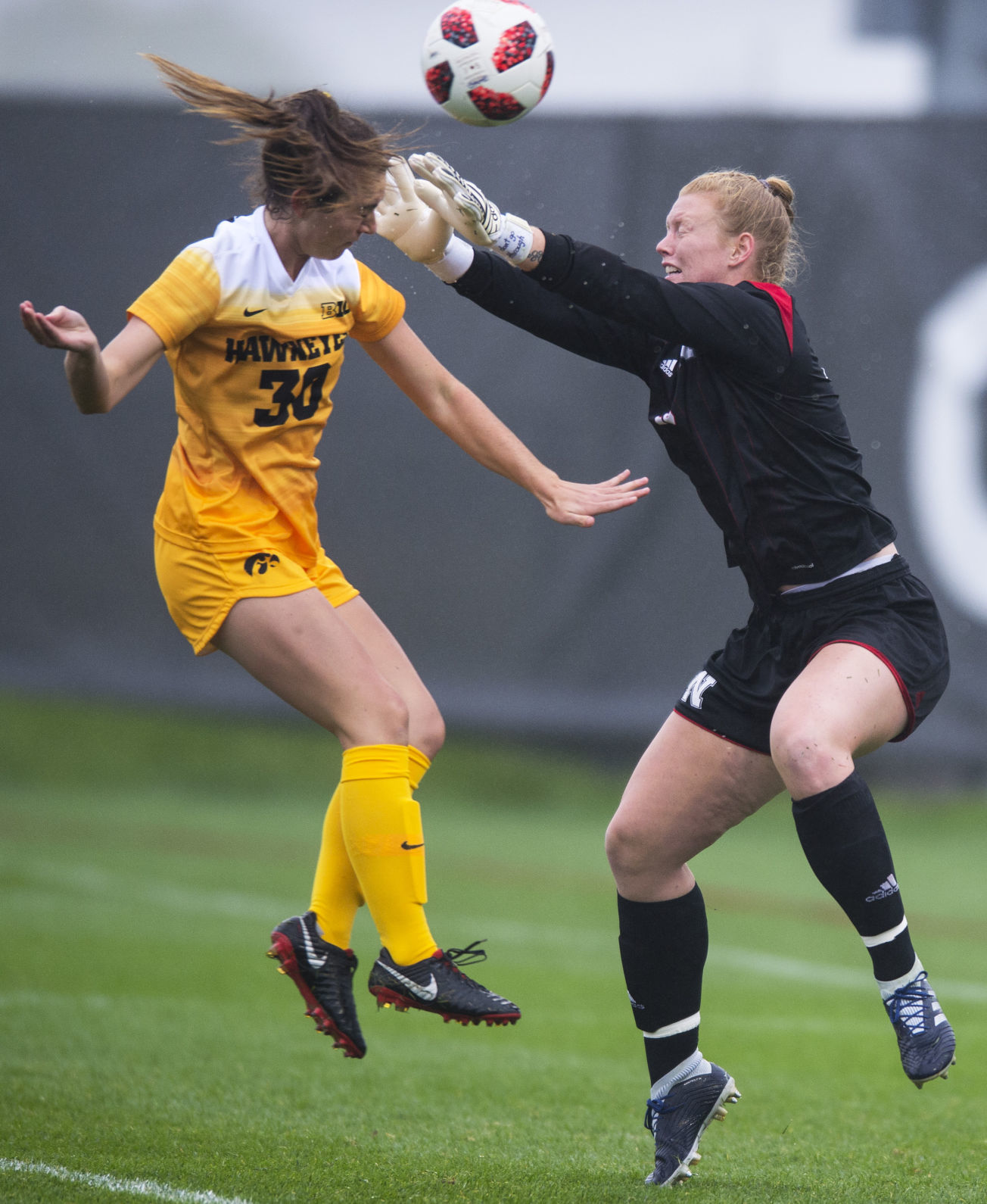 Nebraska vs. Iowa Soccer, 10/5